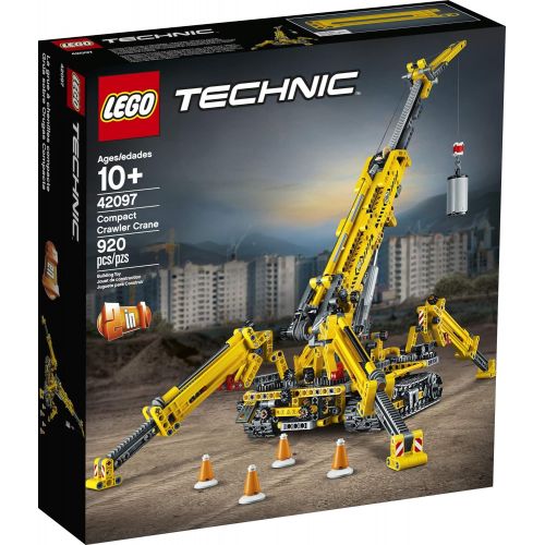  LEGO Technic Compact Crawler Crane 42097 Building Kit (920 Pieces)