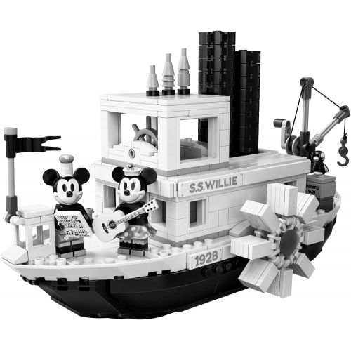  LEGO Ideas 21317 Disney Steamboat Willie Building Kit (751 Pieces)