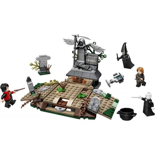  LEGO Harry Potter and The Goblet of Fire The Rise of Voldemort 75965 Building Kit (184 Pieces)