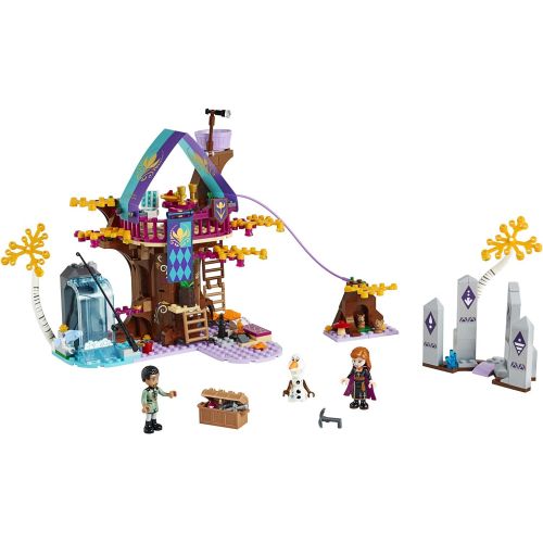  LEGO Disney Frozen II Enchanted Treehouse 41164 Toy Treehouse Building Kit featuring Anna Mini Doll and Bunny Figure for Pretend Play (302 Pieces)