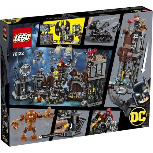  LEGO DC Batman Batcave Clayface Invasion 76122 Batman Toy Building Kit with Batman and Bruce Wayne Action Minifigures, Popular DC Superhero Toy (1037 Pieces)