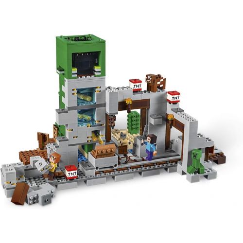  LEGO Minecraft The Creeper Mine 21155 Building Kit (834 Pieces)