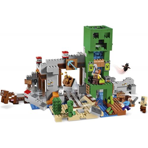  LEGO Minecraft The Creeper Mine 21155 Building Kit (834 Pieces)