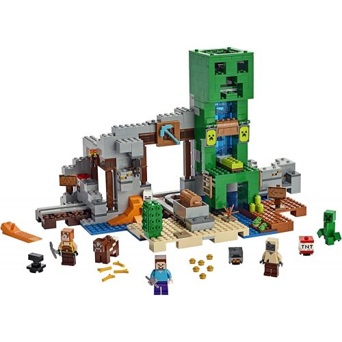  LEGO Minecraft The Creeper Mine 21155 Building Kit (834 Pieces)