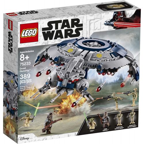  LEGO Star Wars: The Revenge of the Sith Droid Gunship 75233 Building Kit (329 Pieces)