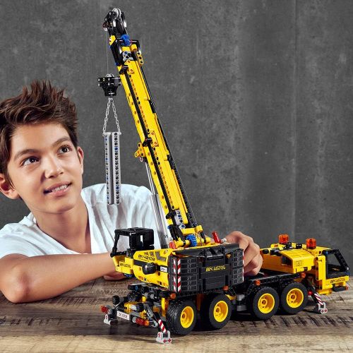  LEGO Technic Mobile Crane 42108 Building Kit, A Super Model Crane to Build for Any Fan of Construction Toys, New 2020 (1,292 Pieces)