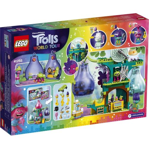  LEGO Trolls World Tour Pop Village Celebration 41255 Trolls Tree House Building Kit for Kids, New 2020 (380 Pieces)