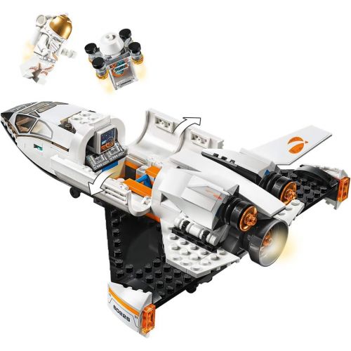  LEGO City Space Mars Research Shuttle 60226 Space Shuttle Toy Building Kit with Mars Rover and Astronaut Minifigures, Top STEM Toy for Boys and Girls (273 Pieces)