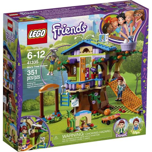  LEGO Friends Mia’s Tree House 41335 Creative Building Toy Set for Kids, Best Learning and Roleplay Gift for Girls and Boys (351 Pieces)