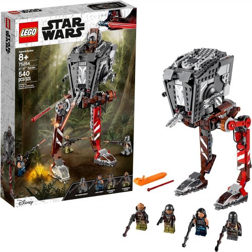  LEGO Star Wars AT-ST Raider 75254 The Mandalorian Collectible All Terrain Scout Transport Walker Posable Building Model (540 Pieces)