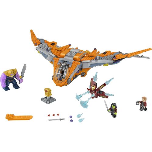  LEGO Marvel Super Heroes Avengers: Infinity War Thanos: Ultimate Battle 76107 Guardians of the Galaxy Starship Action Construction Toy and Building Kit for Kids (674 Pieces)