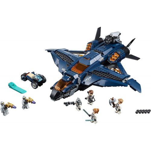  LEGO Marvel Avengers: Avengers Ultimate Quinjet 76126 Building Kit (838 Pieces)