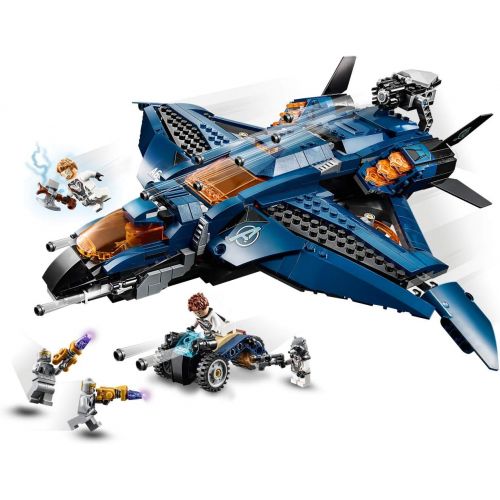  LEGO Marvel Avengers: Avengers Ultimate Quinjet 76126 Building Kit (838 Pieces)