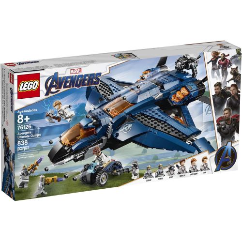  LEGO Marvel Avengers: Avengers Ultimate Quinjet 76126 Building Kit (838 Pieces)