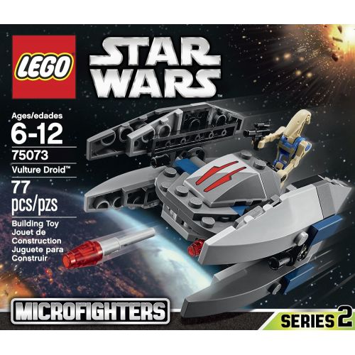 스타워즈 LEGO STAR WARS LEGO, Star Wars Microfighters Series 2 Vulture Droid (75073)