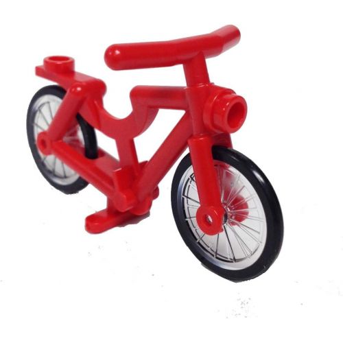  LEGO Parts: Bicycle, Complete Assembly (Red)