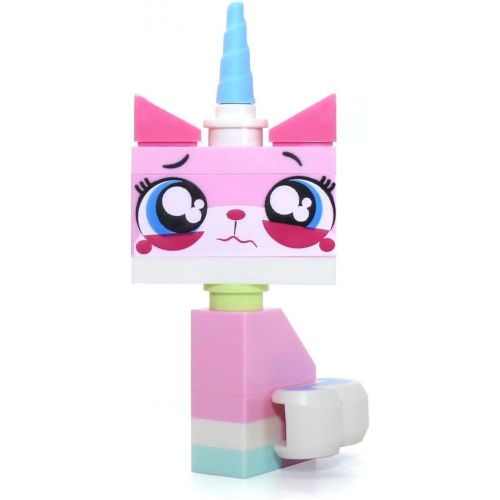  LEGO The Movie - Sitting Unikitty Minifigure with 2 Facial Expressions (Curious/Teary) from Set 70818
