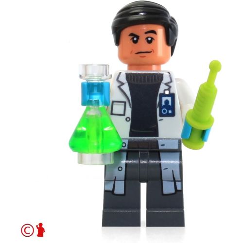  LEGO Jurassic World Minifigure - Doctor Wu (with Erlenmeyer Flask and Syringe) 75919