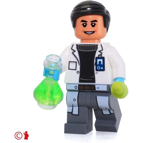  LEGO Jurassic World Minifigure - Doctor Wu (with Erlenmeyer Flask and Syringe) 75919