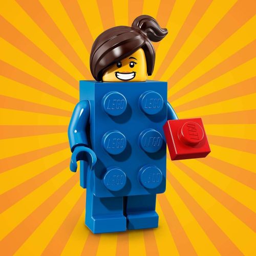  LEGO Series 18 Collectible Party Minifigure - LEGO Brick Suit Girl (71021)