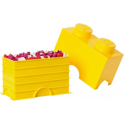  LEGO Storage Brick 2 Yellow