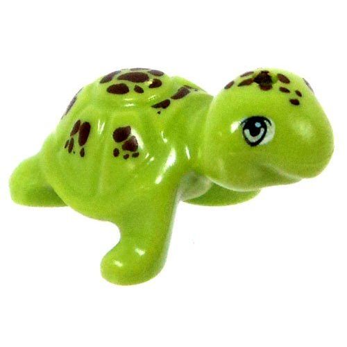  LEGO Animals Green Sea Turtle with Brown Spots [Loose]
