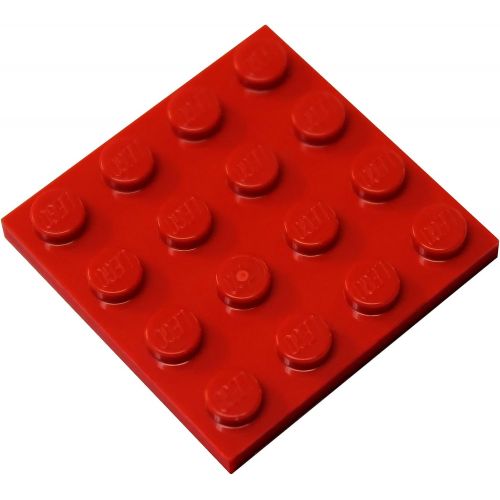  LEGO Parts and Pieces: Red (Bright Red) 4x4 Plate x50