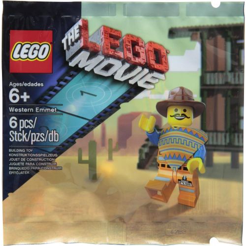  LEGO Western Emmet The Movie Exclusive Figure