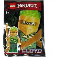 Lego Ninjago Lloyd FS Spinjitzu Slam Minifigure Foil Pack # 5 with Pearl Gold Sword - New for 2020