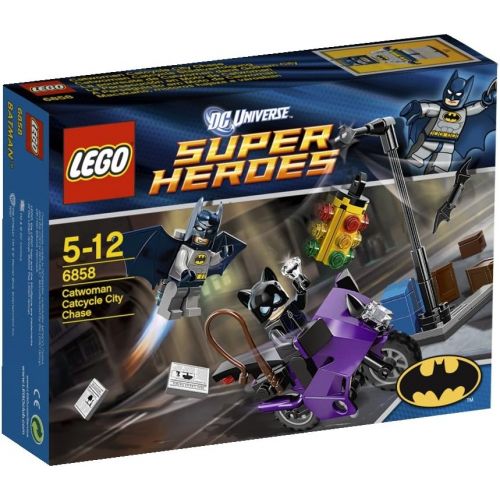  Lego Super Heroes 6858: Catwoman Catcycle City Chase