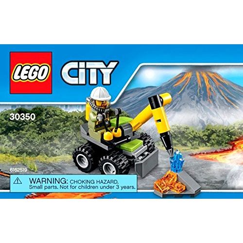  Lego 30350 Volcano Jackhammer (Exclusive Polybag)