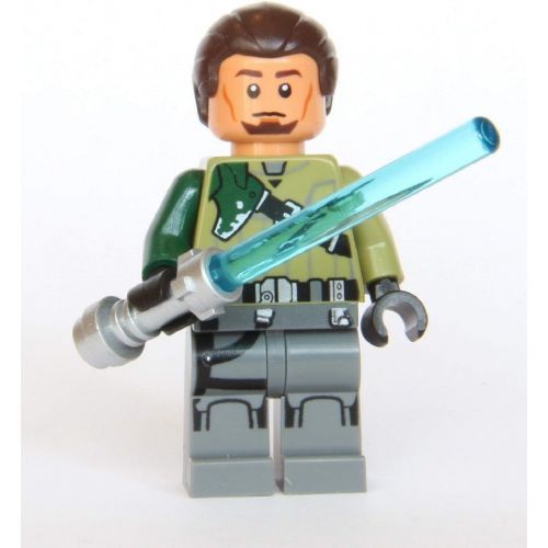 LEGO Star Wars Rebels Minifigure - Kanan Jarrus with Lightsaber (Brown Hair)