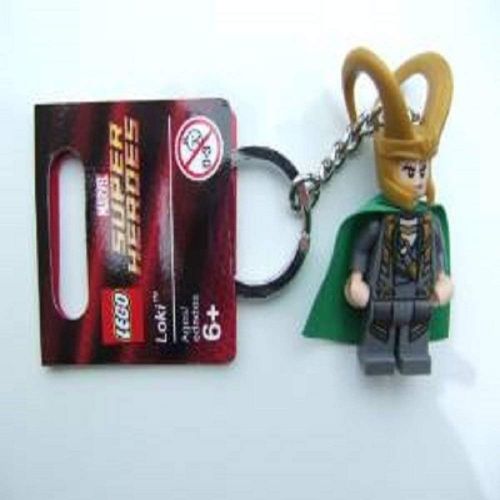  LEGO Loki Key Chain 850529 Marvel Super Heroes Mini Figure Keychain