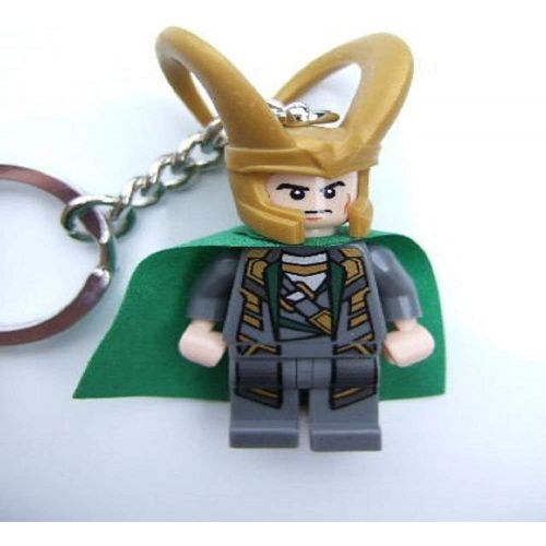  LEGO Loki Key Chain 850529 Marvel Super Heroes Mini Figure Keychain