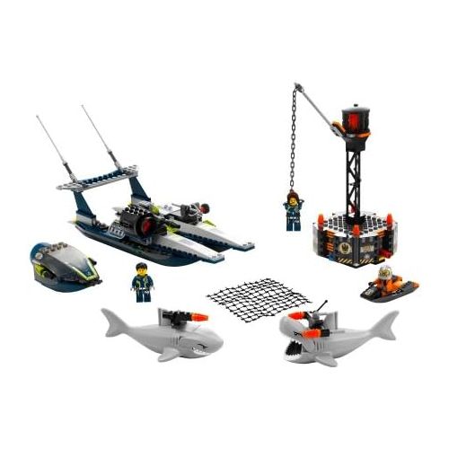  LEGO Agents Speedboat Rescue