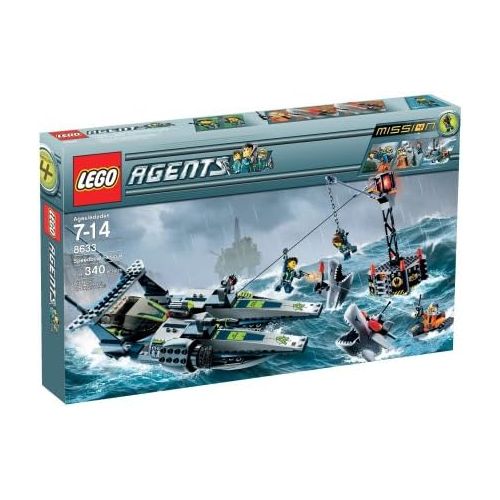  LEGO Agents Speedboat Rescue