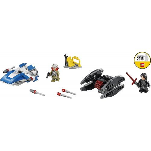  LEGO Star Wars A-Wing Toy vs Tie Silencer Microfighters Building Set