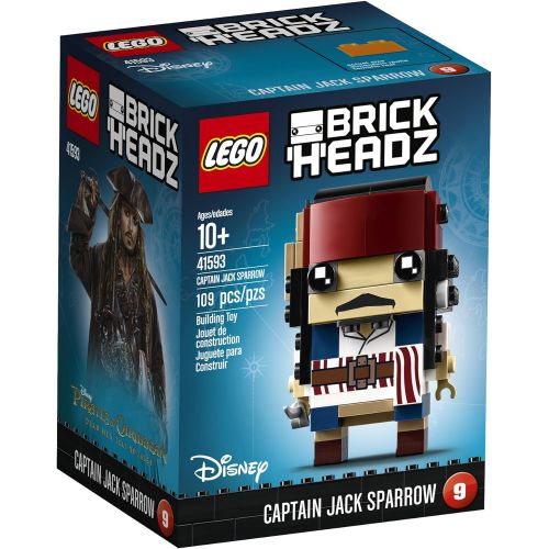  LEGO BrickHeadz Captain Jack Sparrow 41593 Building Kit