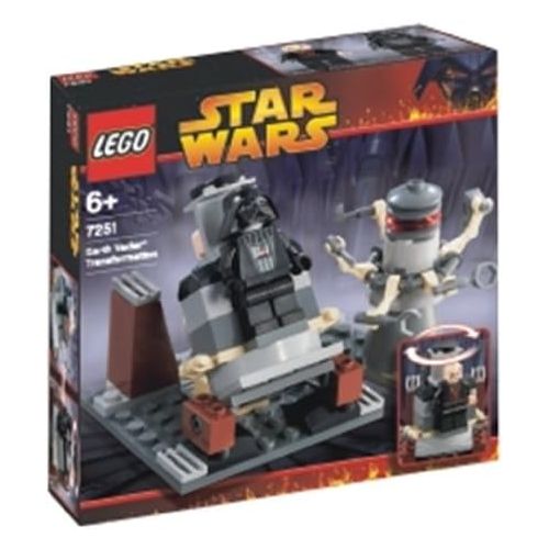  7251 transformation to LEGO Star Wars Darth Vader (japan import)