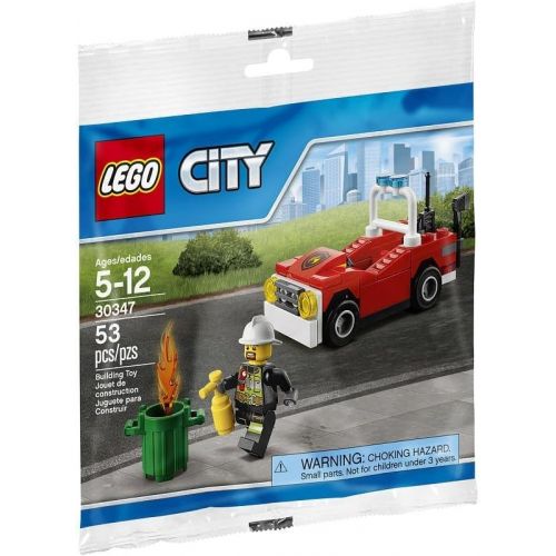  LEGO City Town Fire Polybag Set - Fire Car (30347)