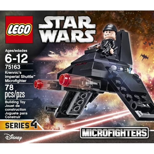  LEGO Star Wars Krennics Imperial Shuttle Micro Fighter 75163 Building Kit (78 Pieces)