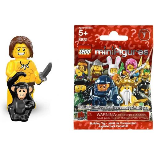  Lego Series 7 Jungle Boy Mini Figure