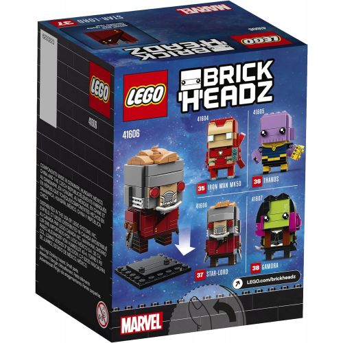  LEGO BrickHeadz Star-Lord 41606 Building Kit (113 Piece)