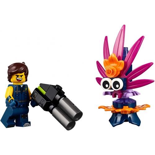  The LEGO Movie 2 MiniFigure - Rex Dangervest (with Blaster and Plantimal)