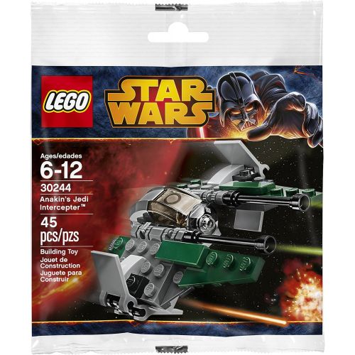  LEGO Star Wars: Anakins Jedi Interceptor Set 30244 (Bagged)