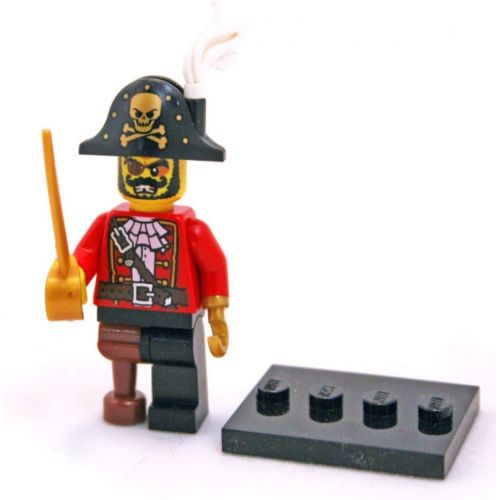  LEGO Minifigure Series 8 Pirate Captain (8833)