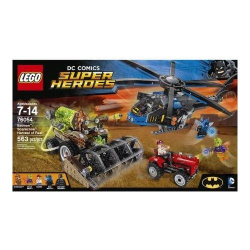  563 Pieces LEGO DC Comics Super Heroes Batman: Scarecrow Harvest of Fear Model#76054