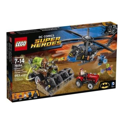  563 Pieces LEGO DC Comics Super Heroes Batman: Scarecrow Harvest of Fear Model#76054