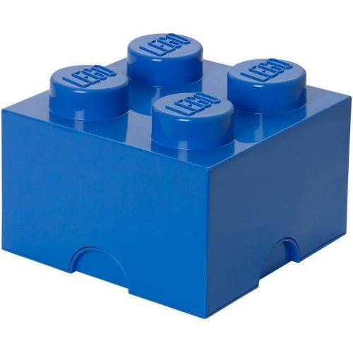  LEGO Blue Storage Box Brick 4 Bright, 4 Knobs