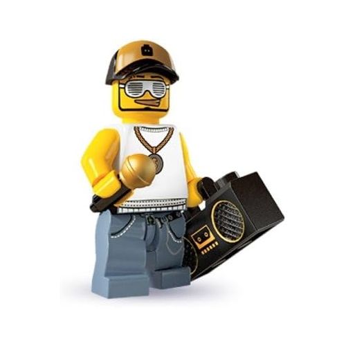  Lego: Minifigures Series 3 Male Rapper Mini-Figure
